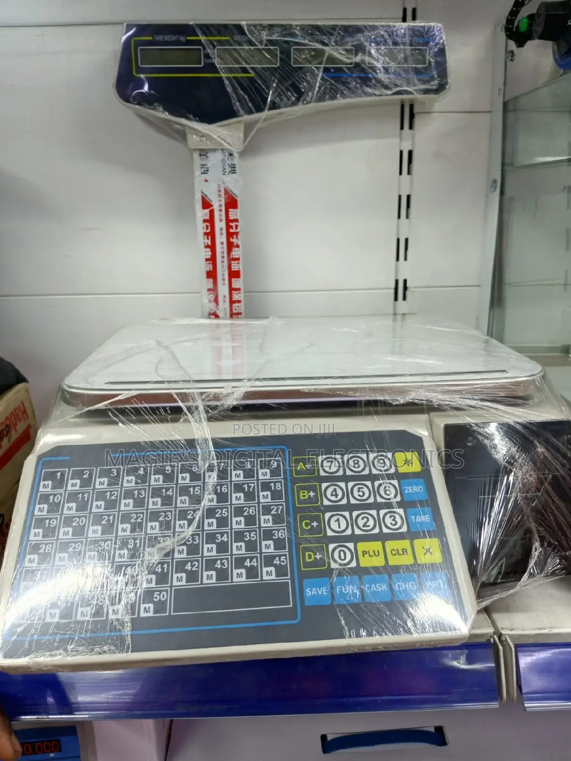 Commercial Standard 30kg Electronic Scale /Reciept
