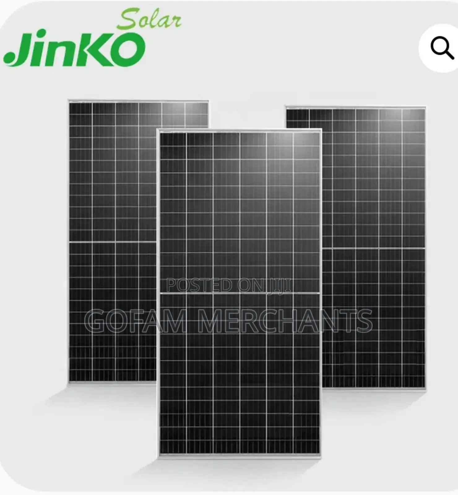 Solar Panel 450w- Jinko Monocrystalline