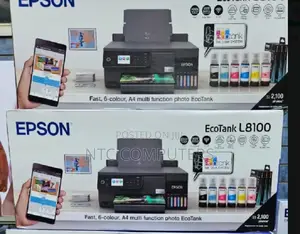 Epson Photo Printer L8100>All-in-One Functions: Print, Scan