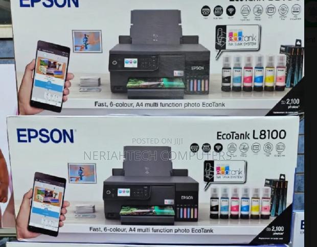 Epson Photo Printer L8100>All-in-One Functions: Print, Scan - thumbnail 2