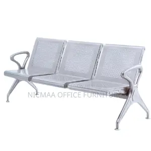 3-Link Non-Padded Waiting Bench