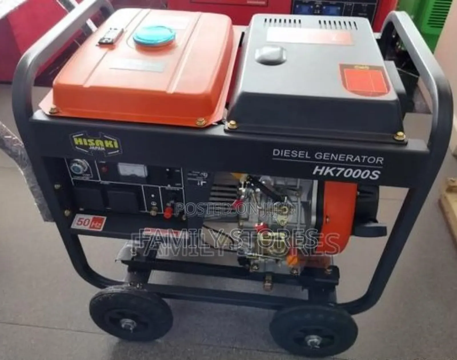 Hisaki Japan 7.5kva Diesel Generator Openset.