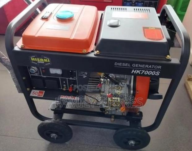 Hisaki Japan 7.5kva Diesel Generator Openset. - thumbnail 3