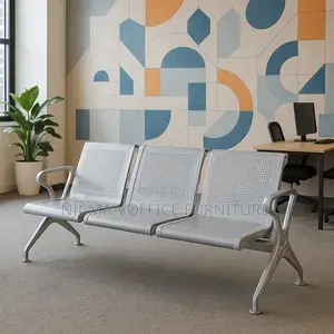 3-Link Non-Padded Waiting Bench