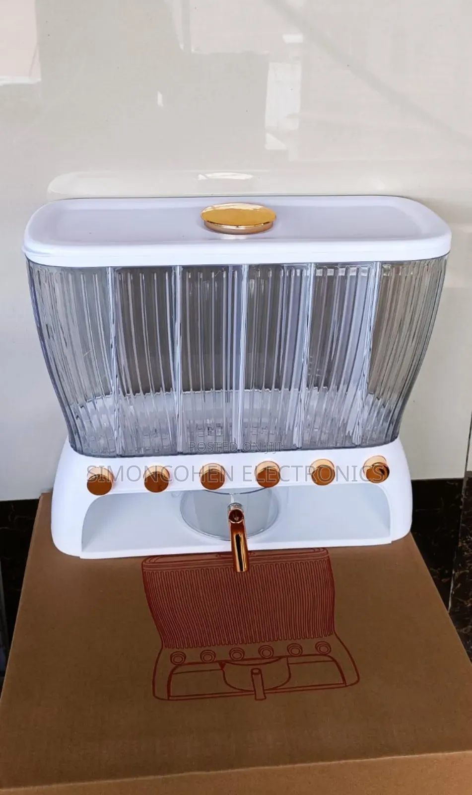 6 Compartments Cereal Dispenser