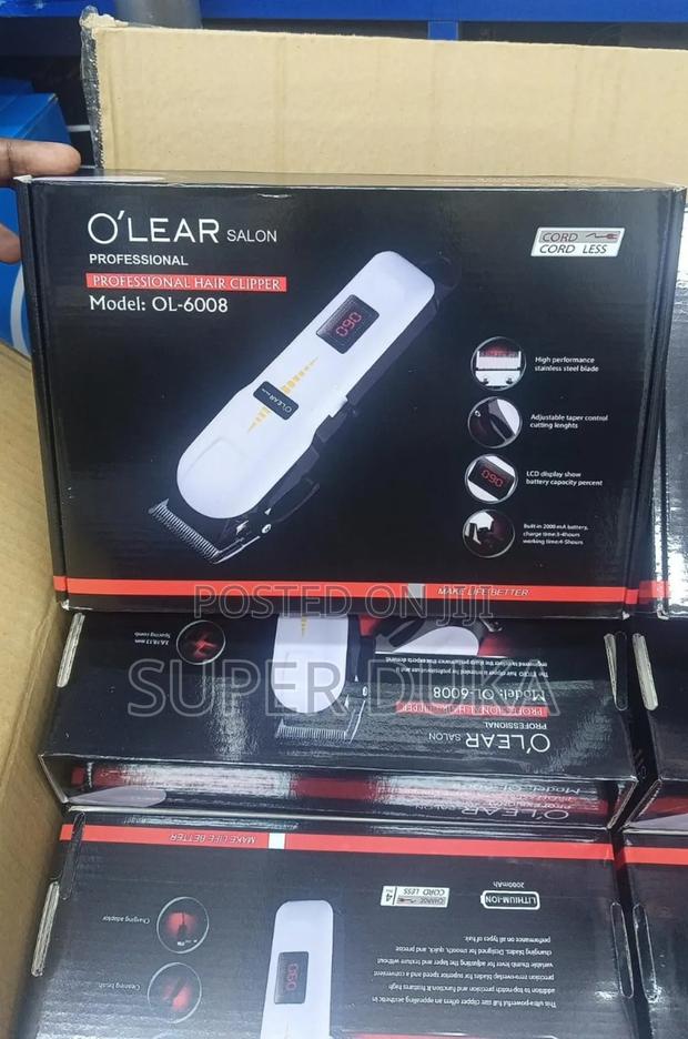 Cordless Shaving. Rechargeable Hair Clipper.Olear 6008