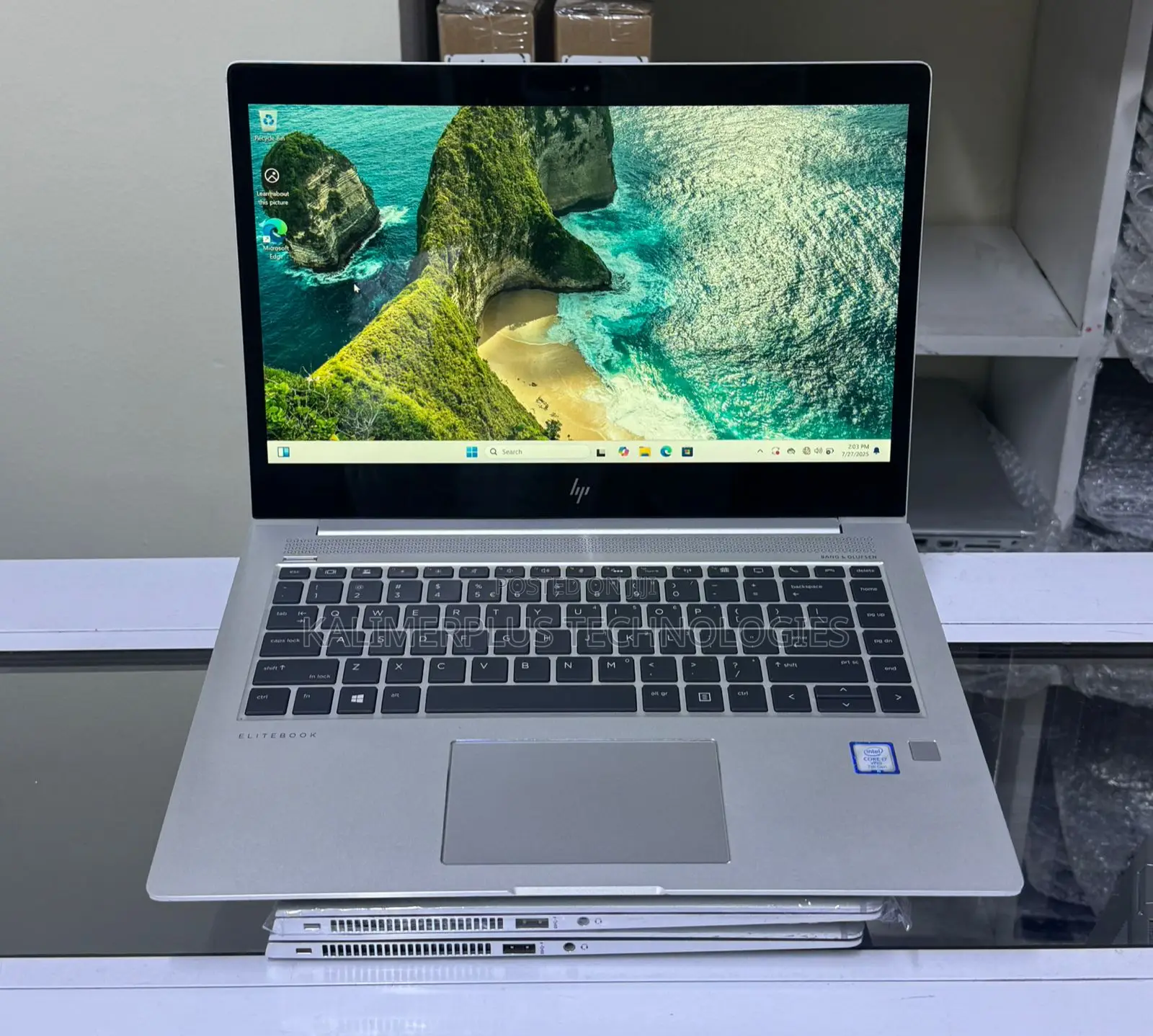 New Laptop HP EliteBook 830 G7 16GB Intel Core I7 SSD 512GB
