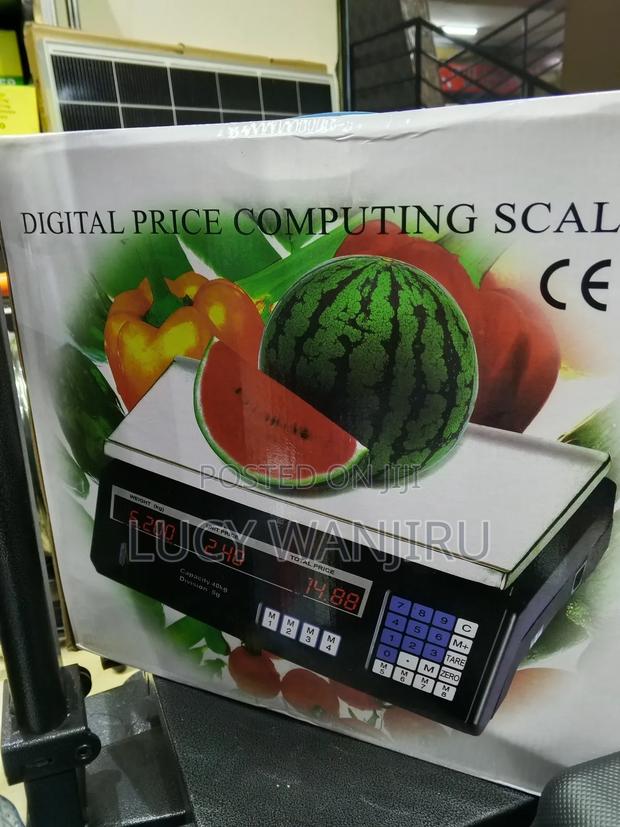 Flat Digital Price Computing Scale/ 40kg Digital Acs - main view