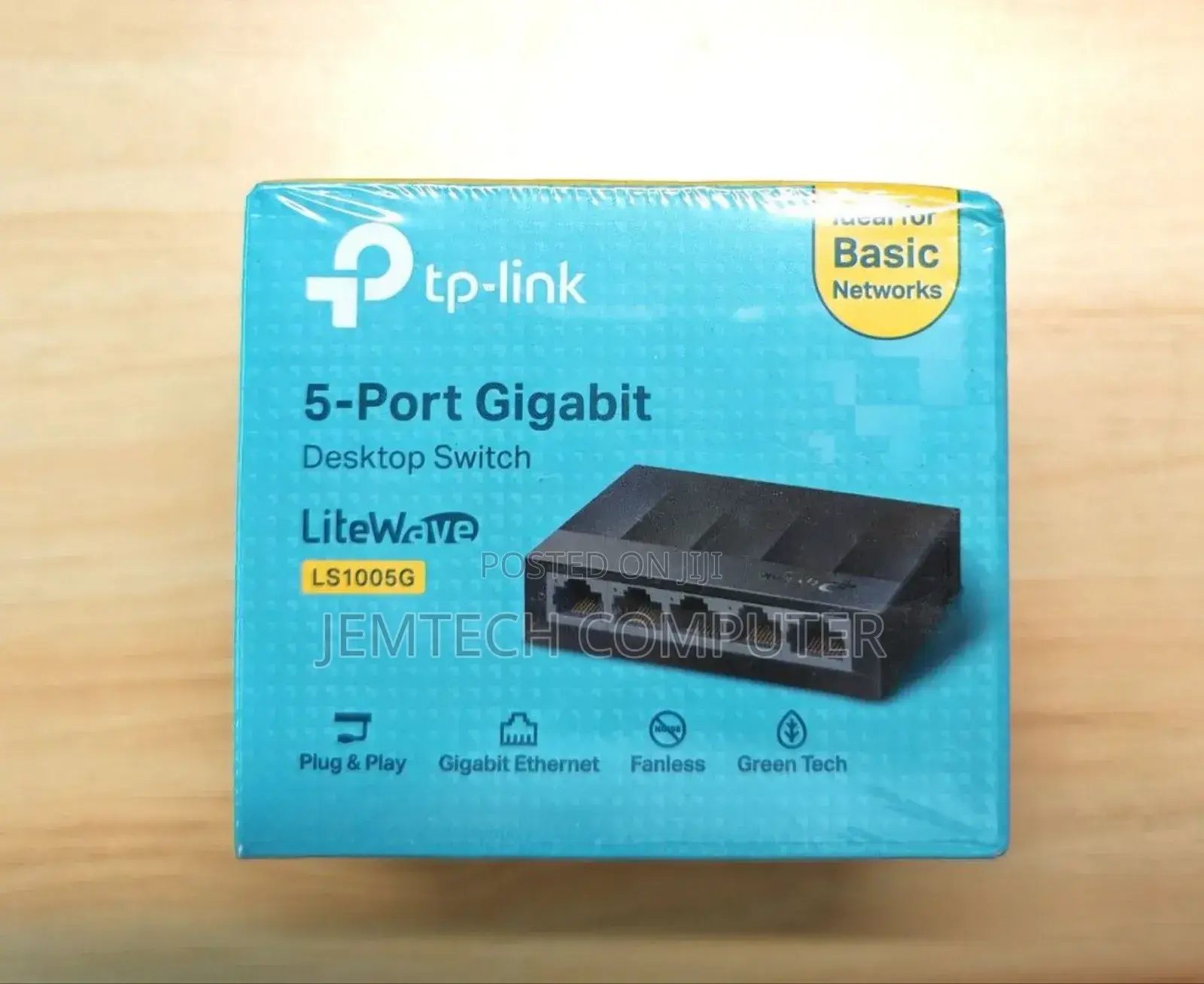 Tp-Link 5-Portmbps Gigabit Desktop Switch