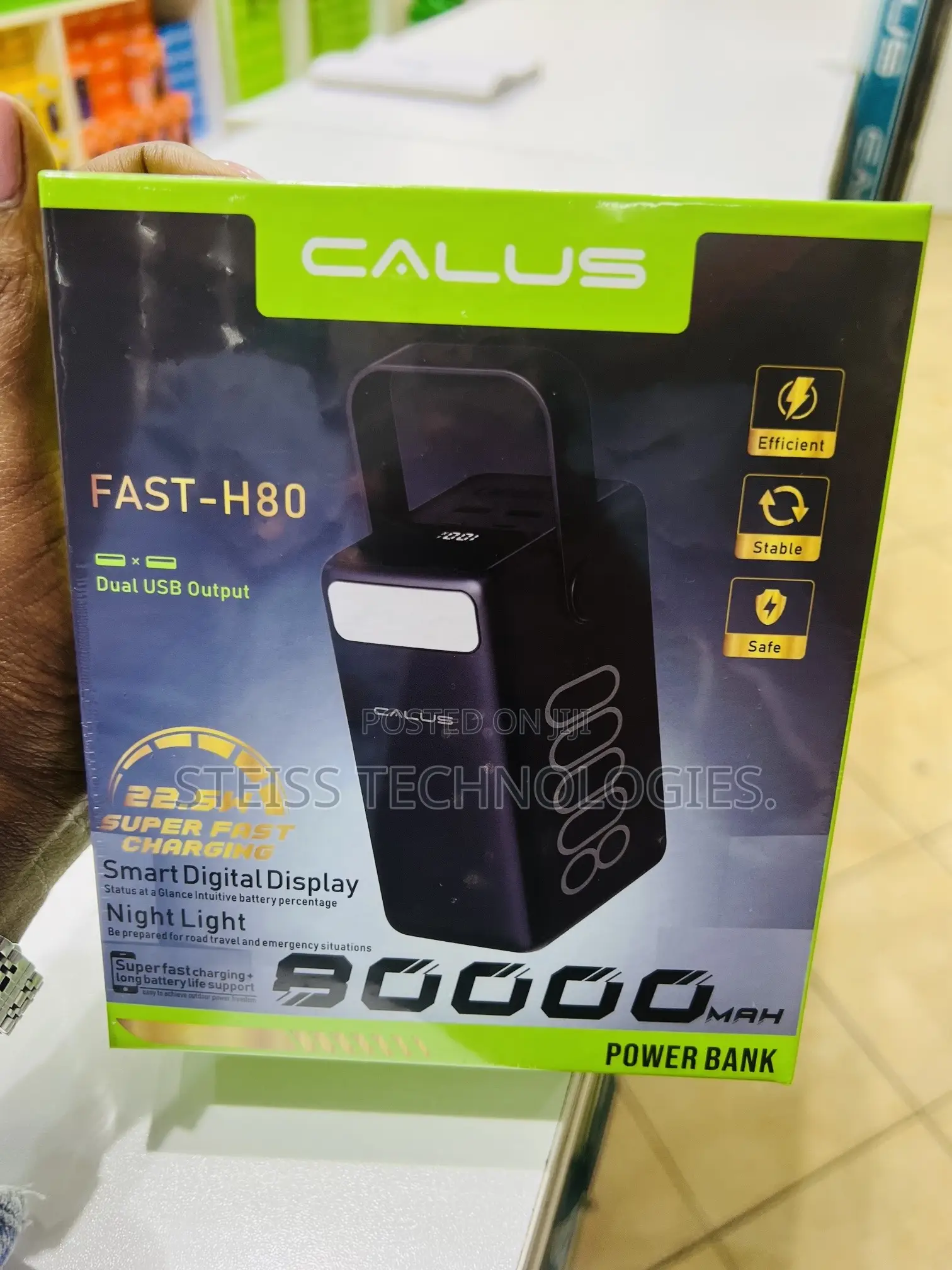 80000mah Calus Powerbank.