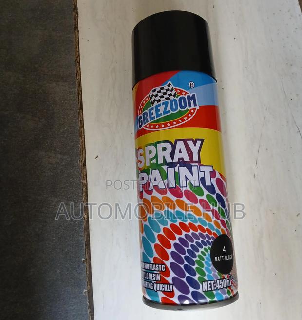 Car Spray Paint - Black,Silver,White Etc - thumbnail 2