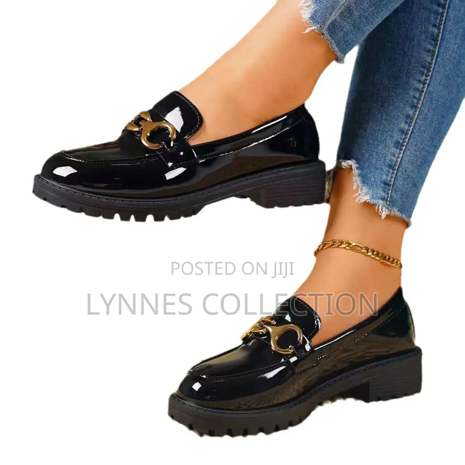 Classic Laceless Brouges Wetlook Women,Brouges Sizes36-43