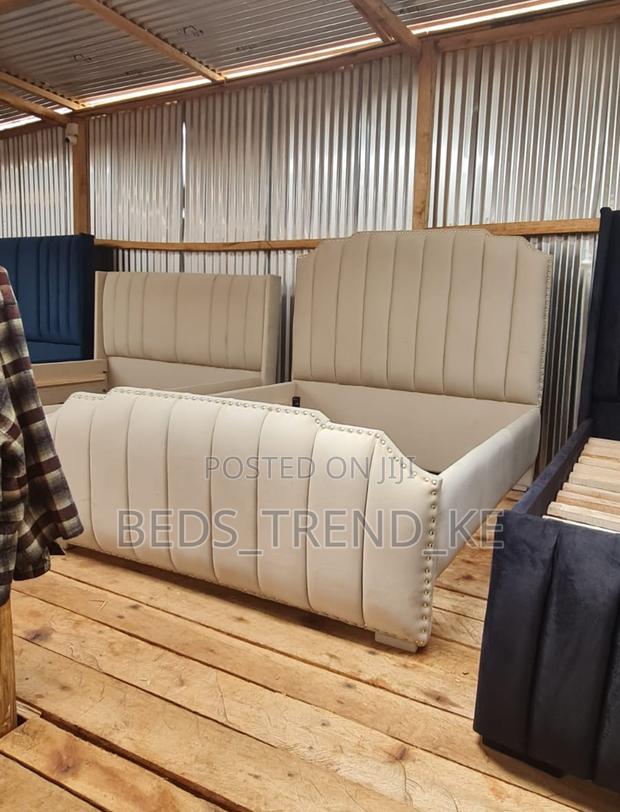 Modern Crafted 6 by 6 Ft Bed
