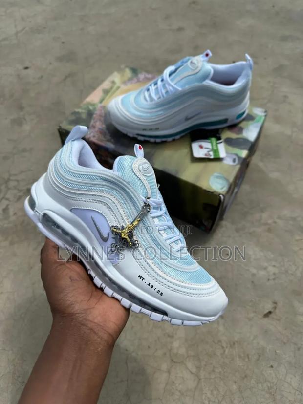 Nike Airmax 97s"Holy Water"Sneakers,Holy Water Sizes37-42