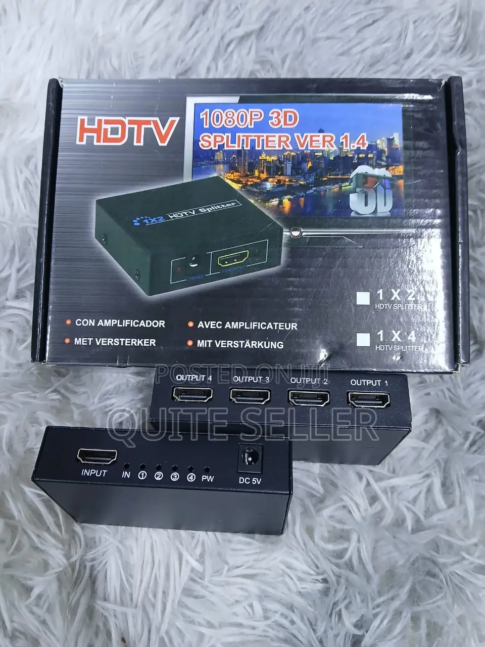 1080p Hdmi Video Splitter 1x4