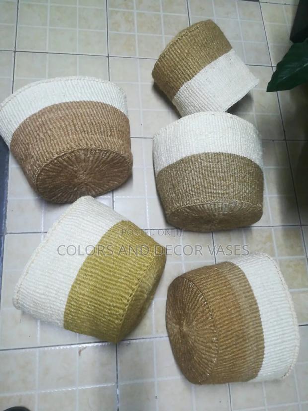 Handwoven Sisal Baskets