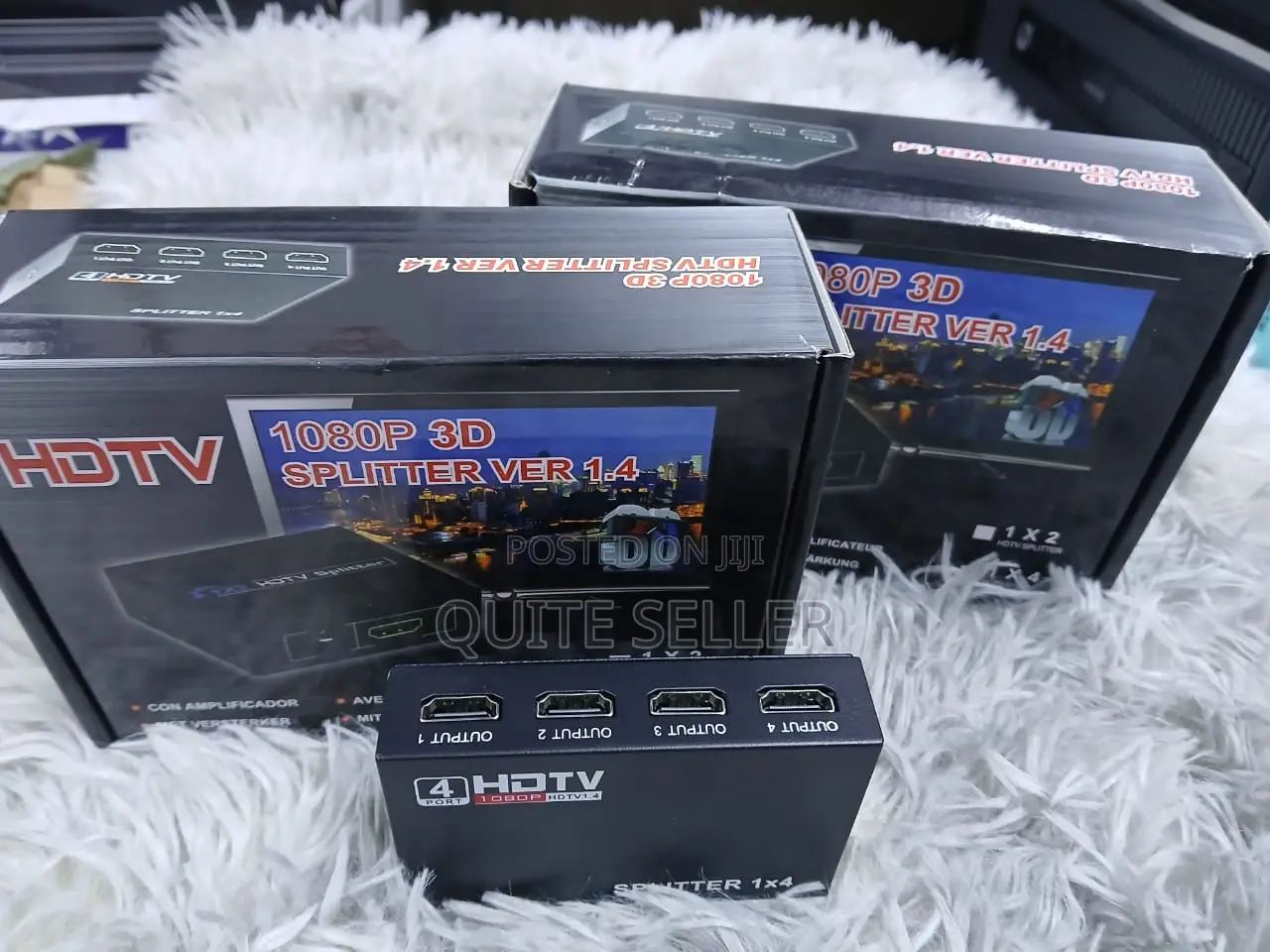 1080p Hdmi Splitter 1x4 Computer Monitor Multimedia