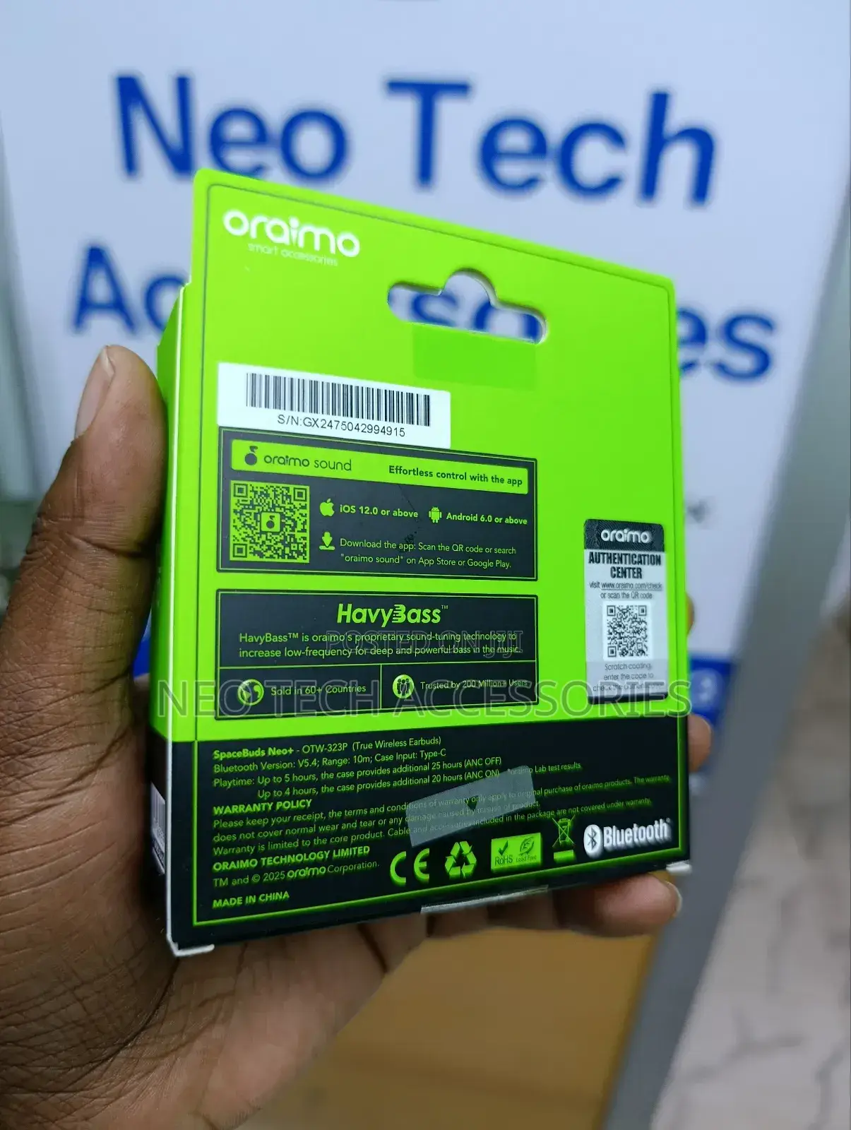 Oraimo Spacebuds Neo + (Spacebuds Neo Plus)