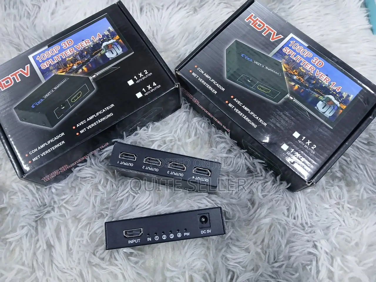Hdmi Output Device Hdmi Splitter 1x4 3d 1080p