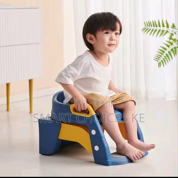 3in1 Foldable Potty Seat Potty Backrest Training Ladder - thumbnail 5