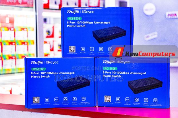 Ruijie Reyee 8port Unmanaged Network Switch(Rg-Es08) - thumbnail 2
