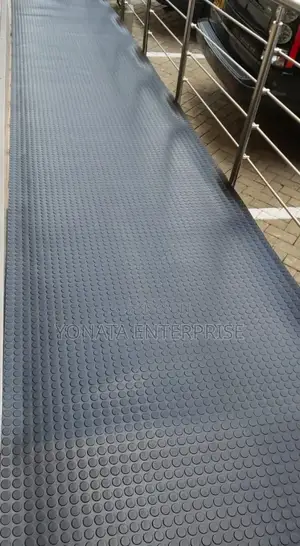 Rubber Flooring Coin Pattern