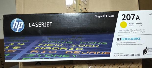 Hp 207a Yellow Original Laserjet Toner Cartridge - main view