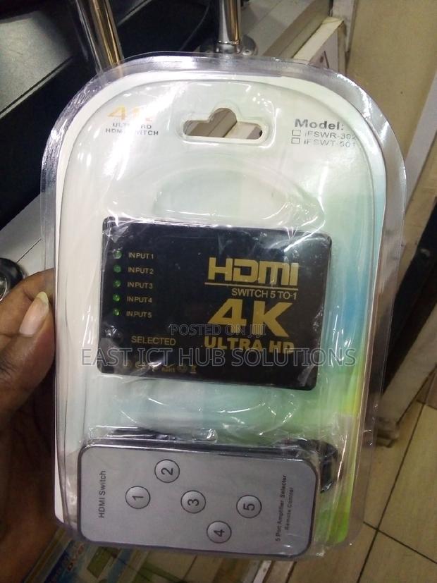 HDMI Switch (5 Inputs 1 Output) - thumbnail 3