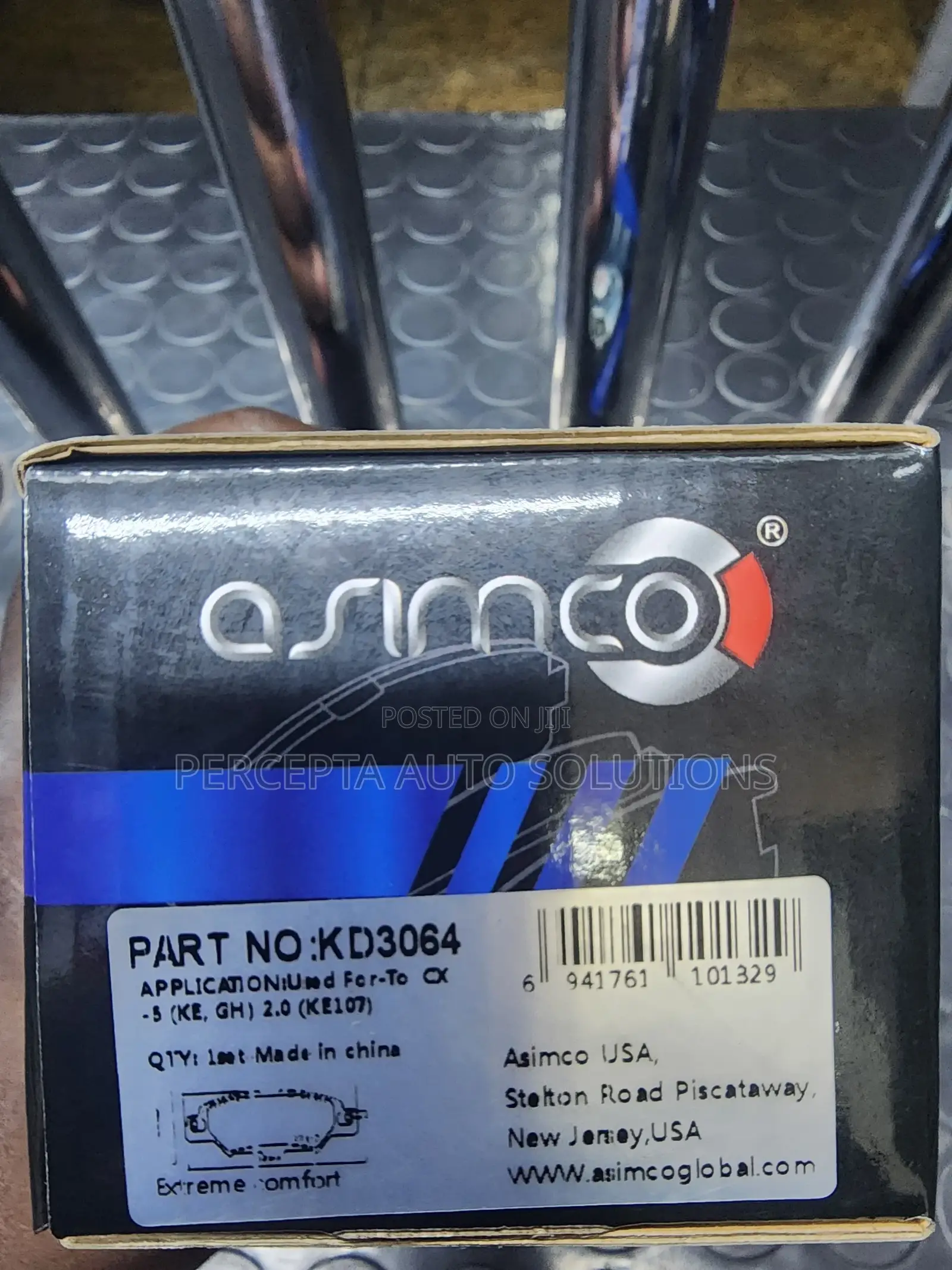 Kd3064 Rear Pads for Mazda Cx5, Cx8 New Model, Nissan Juke