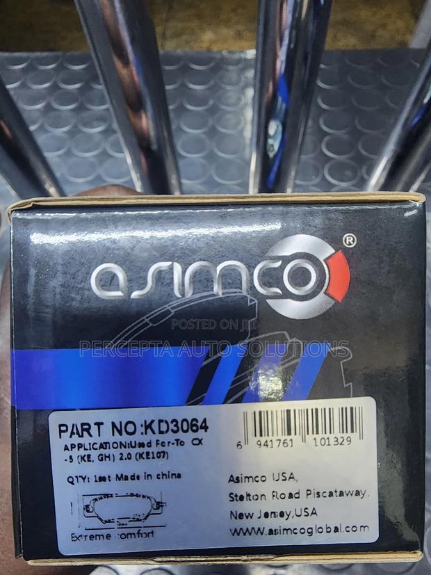 Kd3064 Rear Pads for Mazda Cx5, Cx8 New Model, Nissan Juke