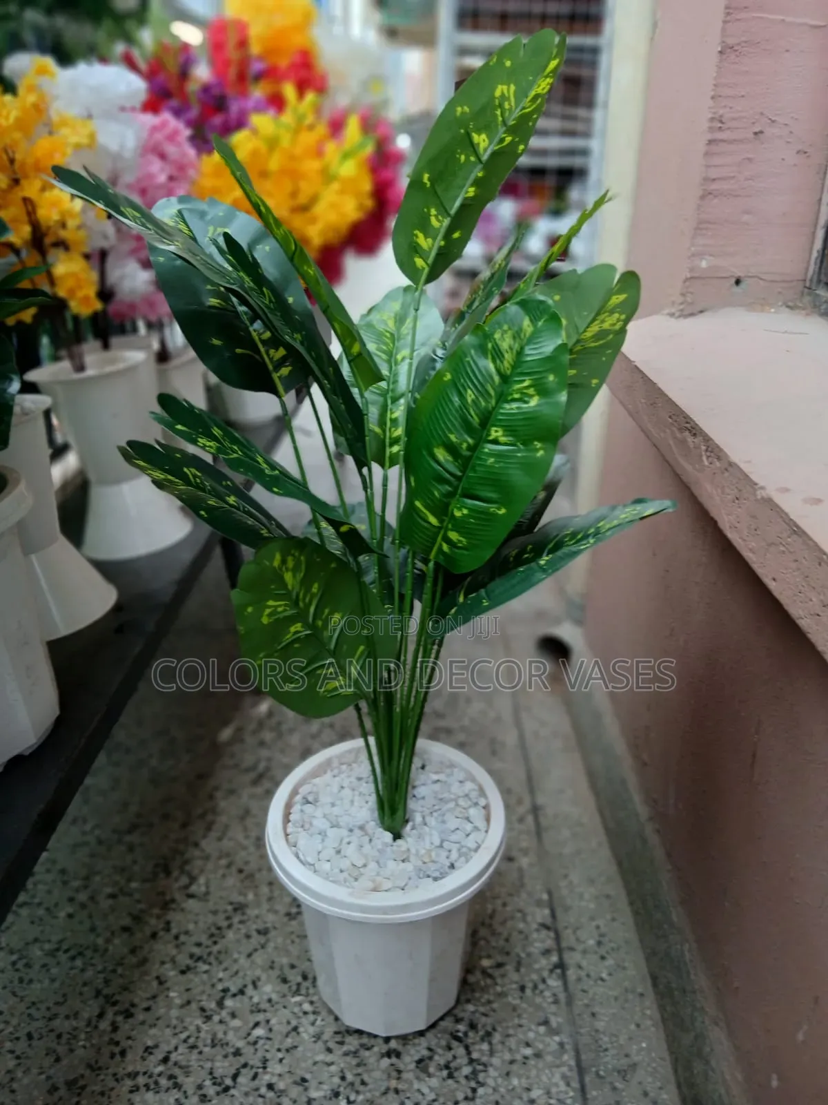 Premium Quality Material Plant With Vase