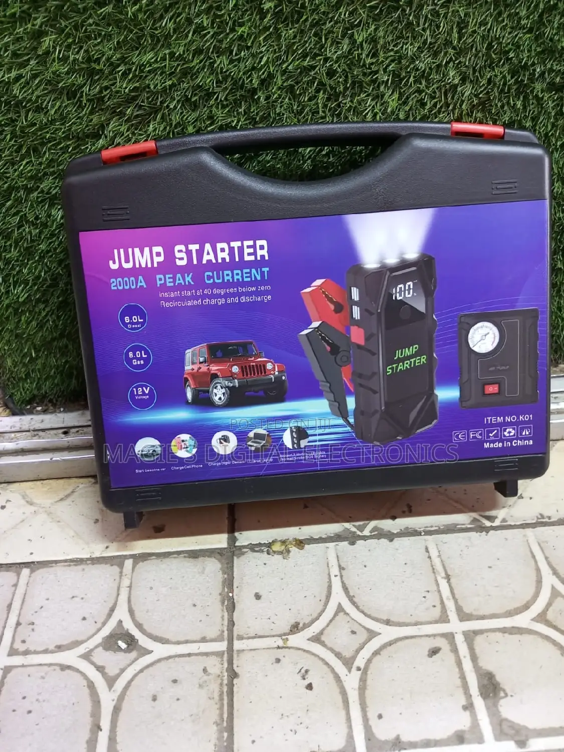 Commercial Standard Jump Starter 2000a