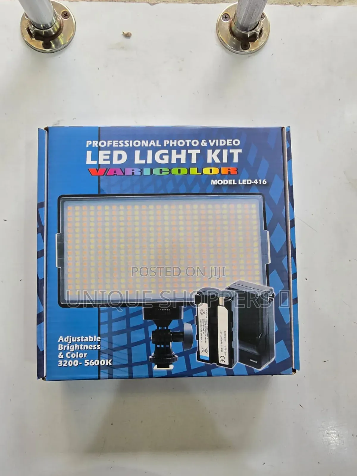 416 Led Light Kit + Stand for Photography and Videography