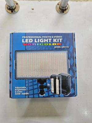 416 Led Light Kit + Stand for Photography and Videography - thumbnail 2