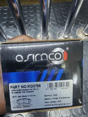 Nissan Dayz(2017) Pino,Suzuki Alto Asimco Front Break Pads Kd3755