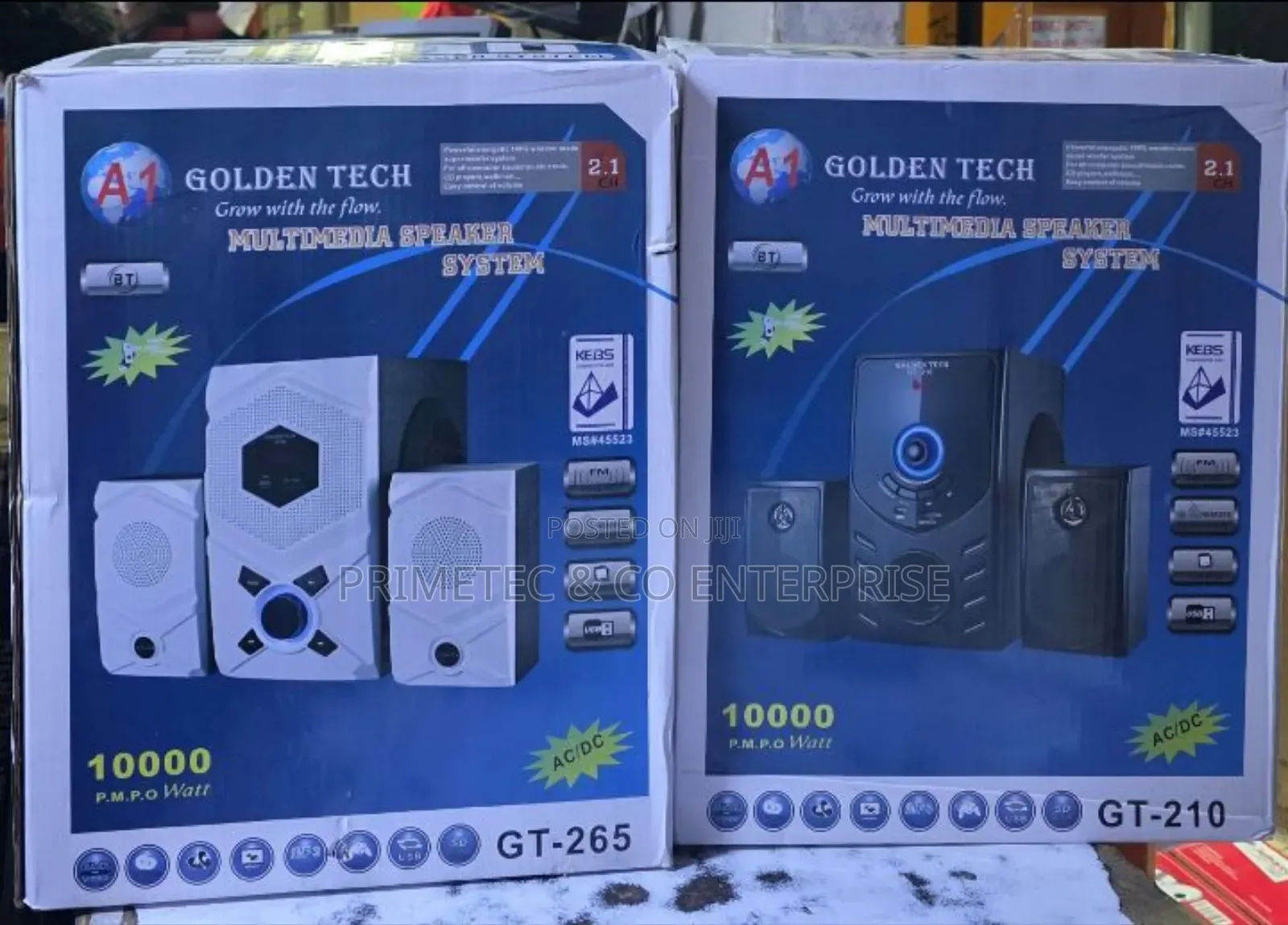 Golden 2.1 Multimedia Speaker