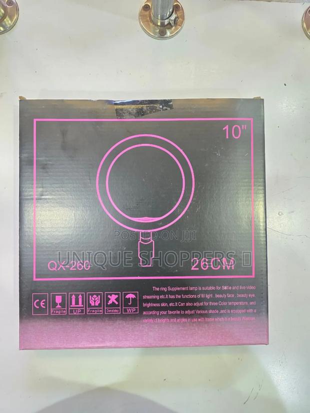 10 Inch Ringlight + Stand - main view