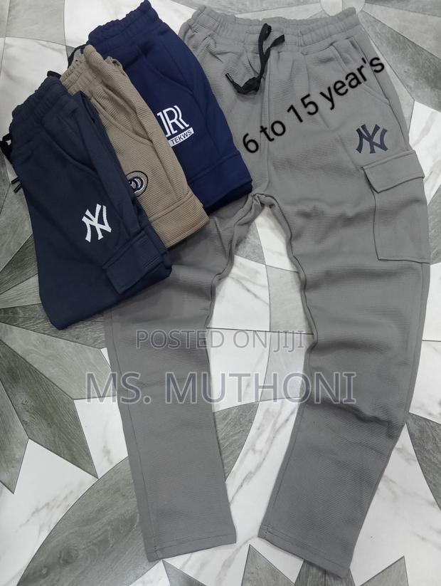 Unisex Children’S Sweat Pants 6-15 Yrs - thumbnail 5