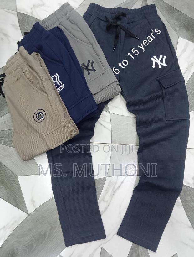 Unisex Children’S Sweat Pants 6-15 Yrs - thumbnail 6