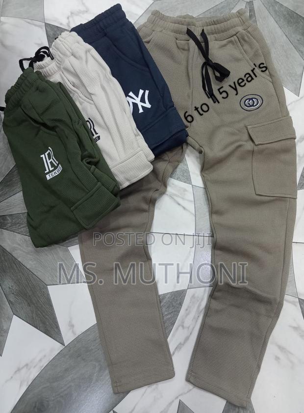 Unisex Children’S Sweat Pants 6-15 Yrs - thumbnail 3