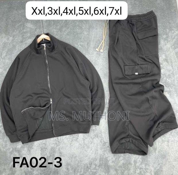 Heavy Quality Designer Adult Tracksuits Size 2xl to 7xl