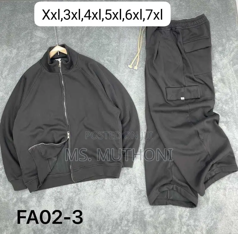 Heavy Quality Designer Adult Tracksuits Size 2xl to 7xl