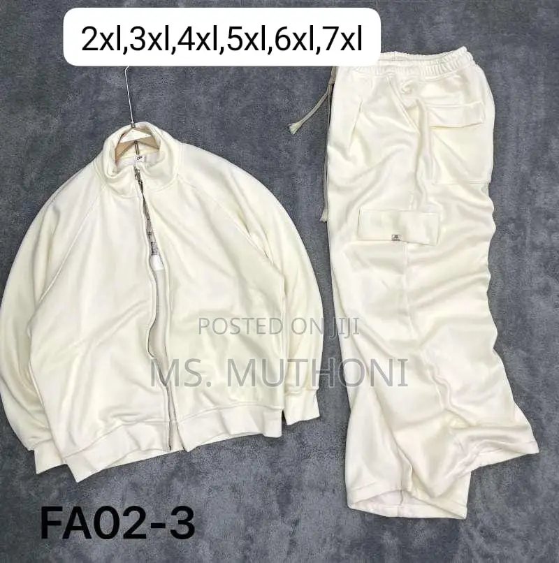 Heavy Quality Designer Adult Tracksuits Size 2xl to 7xl