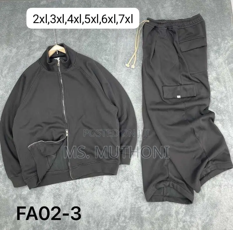 Heavy Quality Designer Adult Tracksuits Size 2xl to 7xl