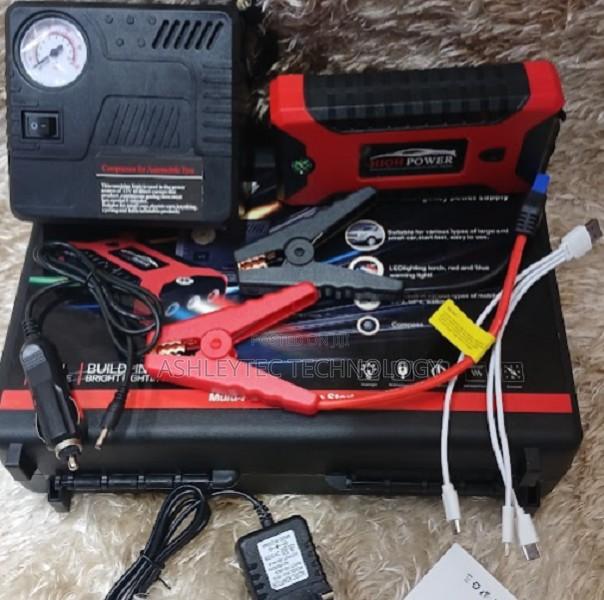 Car Jump Starter With Air Compressor
