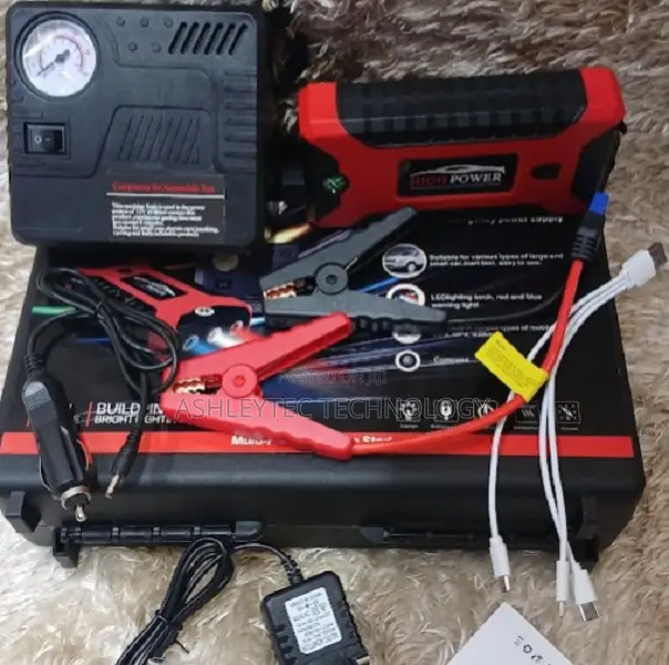 Car Jump Starter With Air Compressor