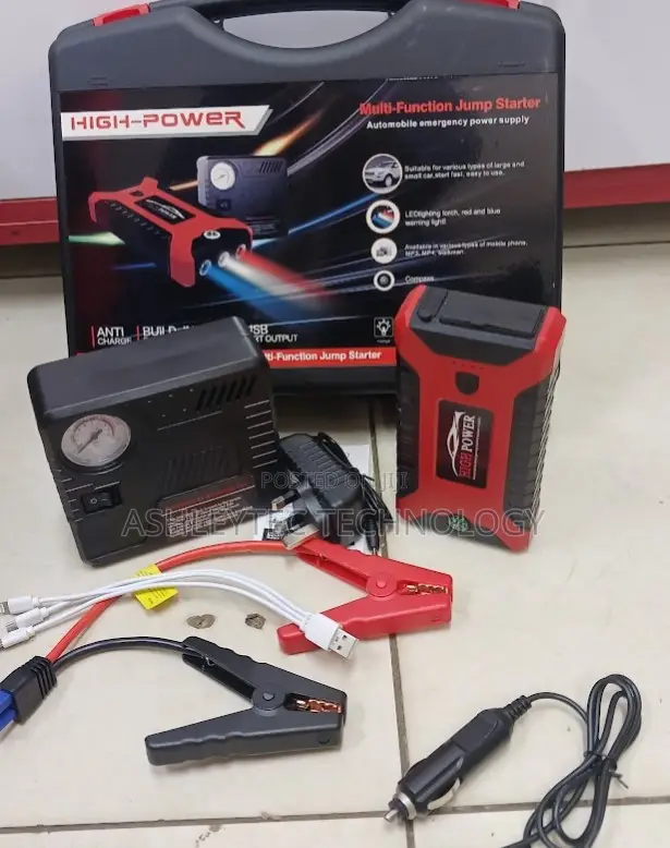 Highly Recommend 12v Car Jam Starter With Air Compressor