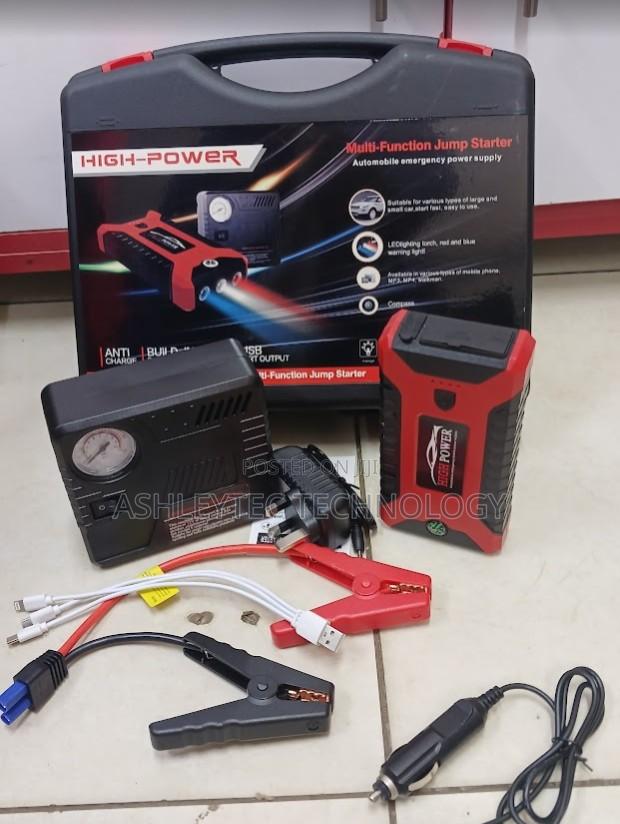 Multi_function Jump Starter Kit + Air Inflator - main view