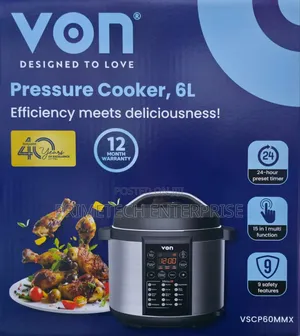 Von Pressure Cooker -6ltrs