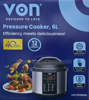 Von Pressure Cooker -6ltrs